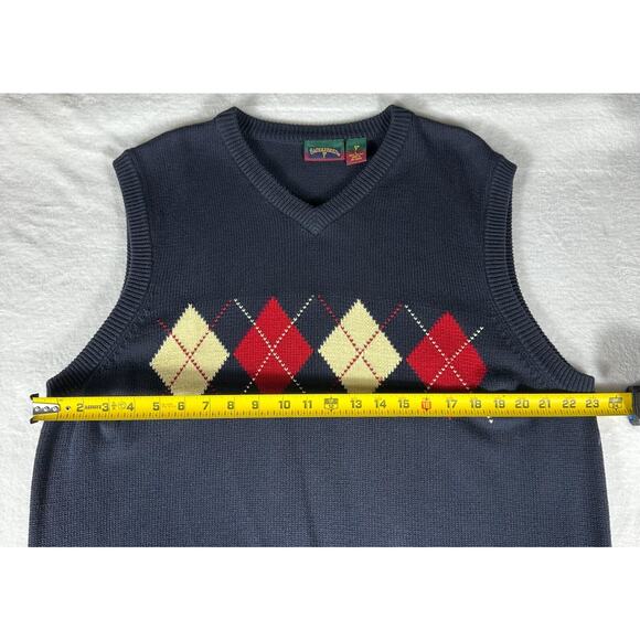 Saddlebred Vest Size Large Navy Golf - Picture 5 of 5